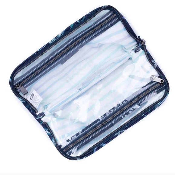 NWT Lug Flash Cosmetics Case - Stars Shell Navy - Picture 2 of 5